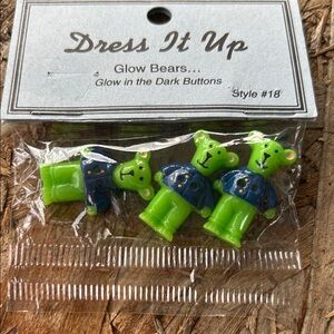 Vintage Bear Buttons